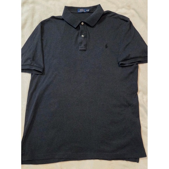 Polo Ralph Lauren Other - POLO RALPH LAUREN MENS SHORT SLEEVE DARK GRAY POLO SIZE XLT